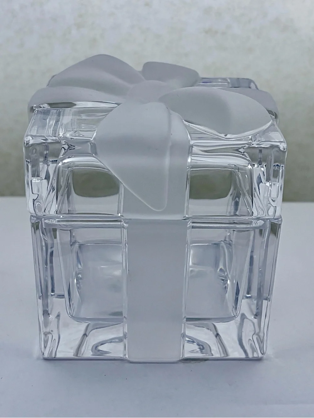 Tiffany & Co Crystal Gift Trinket Box